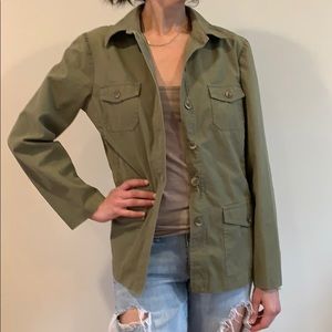 New York and Company Green Utility jacket